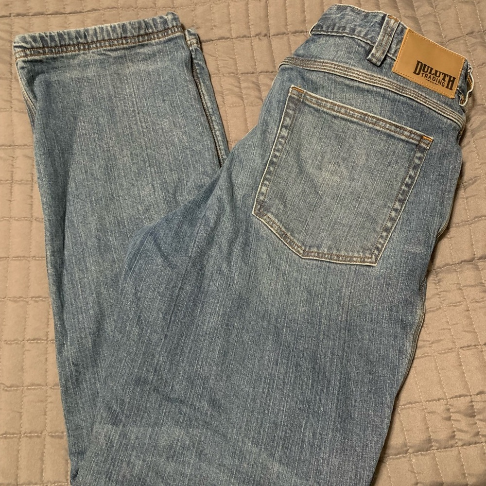 Duluth Ball Room flannel lined jeans